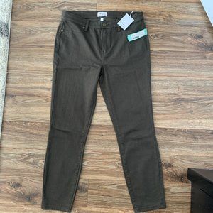 Stitch Fix: Lakeview Denim Olive Green Skinny Jeans